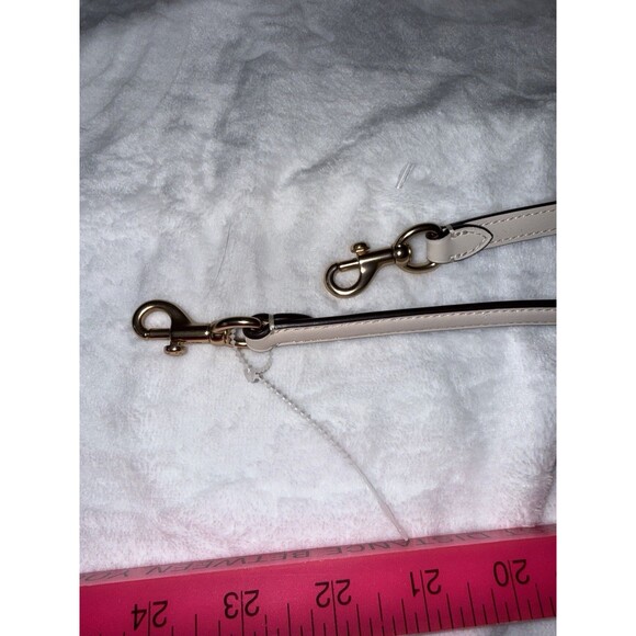 Coach bag replacement adjustable  strap cream biege gold hardware - Picture 8 of 9